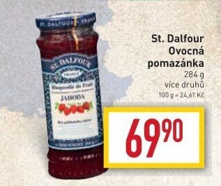 Ovocná pomazánka St. Dalfour