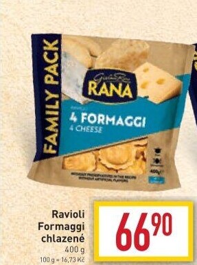 Ravioli chlazené Giovanni Rana