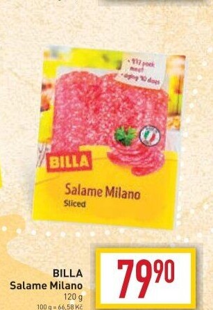 Salám Miláno Billa