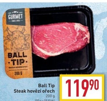 Steak hovězí ořech Ball Tip Gurmet
