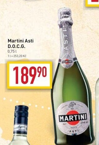 Šumivé víno Asti Martini