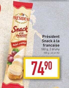 Sýr Snack Président