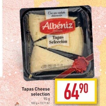 Sýry Tapas Selection Albéniz