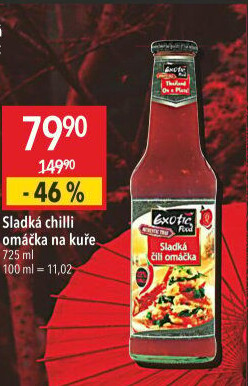 Chilli omáčka sladká Exotic food
