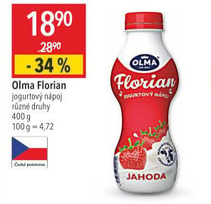 Jogurtový nápoj Florian Olma