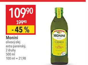 Olivový olej extra panenský Monini