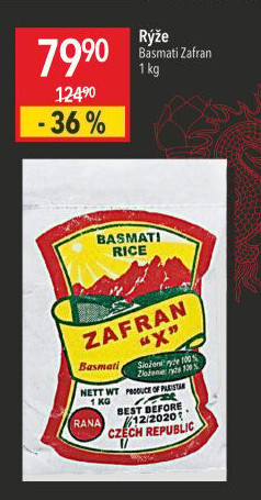 Rýže basmati Zafran
