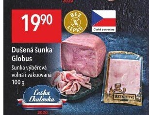 Šunka dušená výběrová Globus
