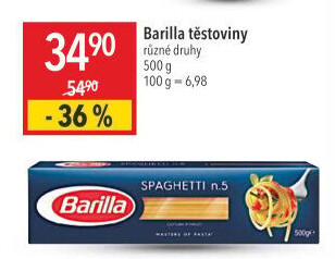 Těstoviny Barilla