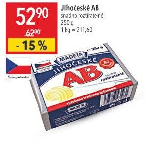 Tuk Jihočeské AB Madeta
