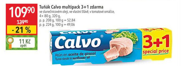 Tuňák v oleji Calvo