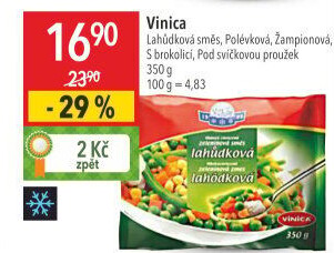 Zeleninová lahůdková směs mražená Vinica