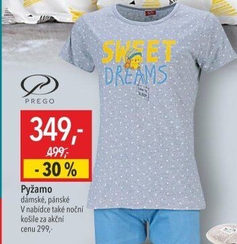 Dámské pyžamo Prego