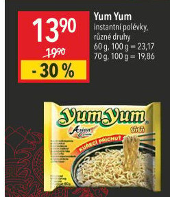 Instantní polévka YumYum