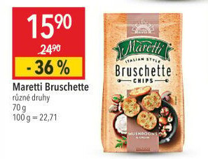 Krekry Maretti Bruschette