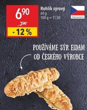 Rohlík se sýrem