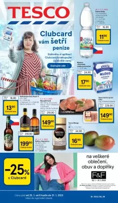 akční leták Tesco 25.1.2023-31.1.2023