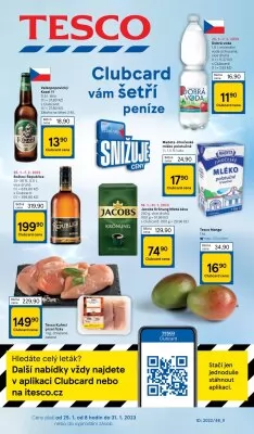 akční leták Tesco 25.1.2023-31.1.2023