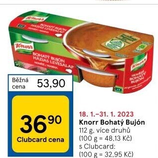 Bohatý bujon Knorr