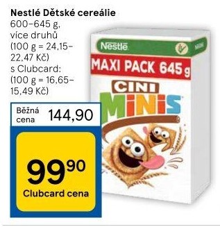 Cereálie Nestlé