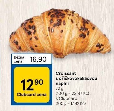 Croissant s náplní
