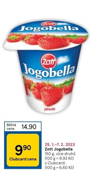 Jogurt Jogobella Zott