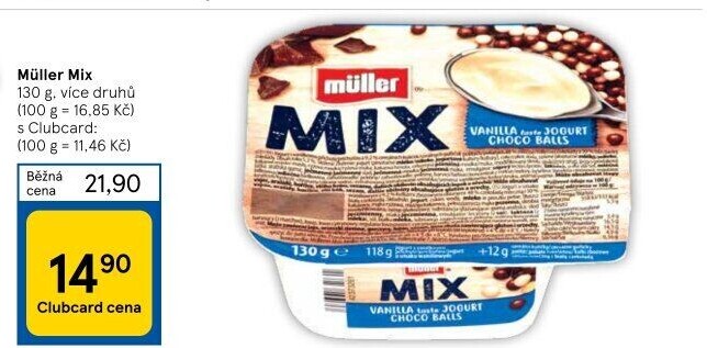 Jogurt Müller Mix