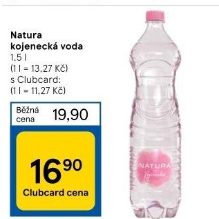 Kojenecká voda Natura