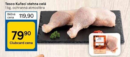 Kuřecí stehna Tesco