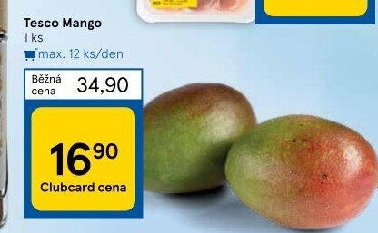 Mango Tesco - Tesco akcniletaky.com