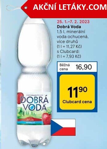 Ochucená voda Dobrá voda