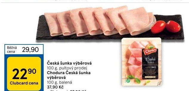 Šunka česká výběrová