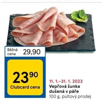 Šunka vepřová dušená