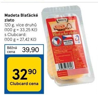 Sýr Blaťácké zlato Madeta