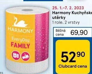 Utěrky kuchyňské 2vrstvé Every Day Family Harmony