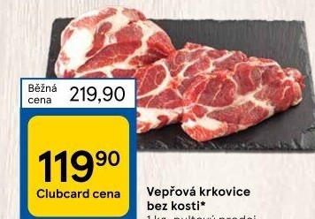 Vepřová krkovice bez kosti
