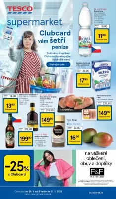 akční leták Tesco 25.1.2023-31.1.2023