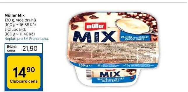 Jogurt Müller Mix