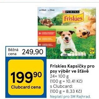 Kapsičky pro psy Friskies