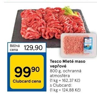 Mleté maso mix Tesco