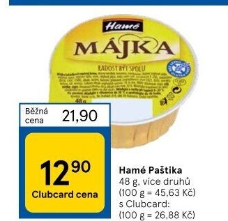 Paštiky Hamé