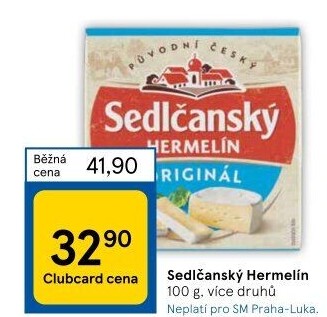 Sýr Hermelín Sedlčanský