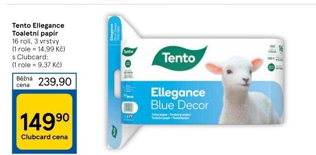 Toaletní papír 3vrstvý Tento
