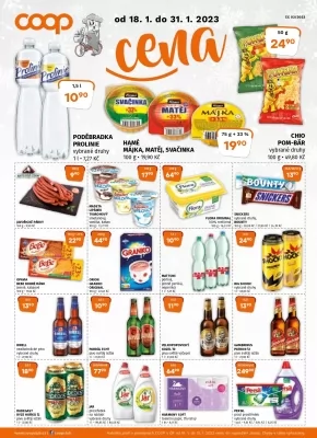 akční leták COOP 25.1.2023-31.1.2023