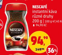 Instantní kávy Nescafé