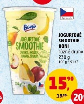 Jogurtové smoothie Boni