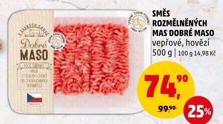 Mleté maso mix Dobré maso