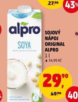 Nápoj sójový Alpro Soya