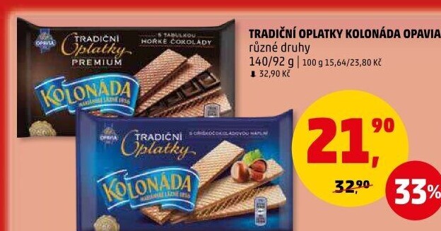 Oplatky Kolonáda Opavia