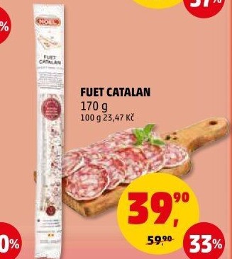 Salám Fuet Catalan Noel